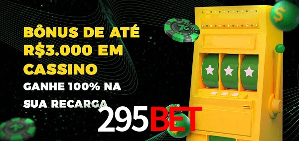295bet melhor bônus de depósito
